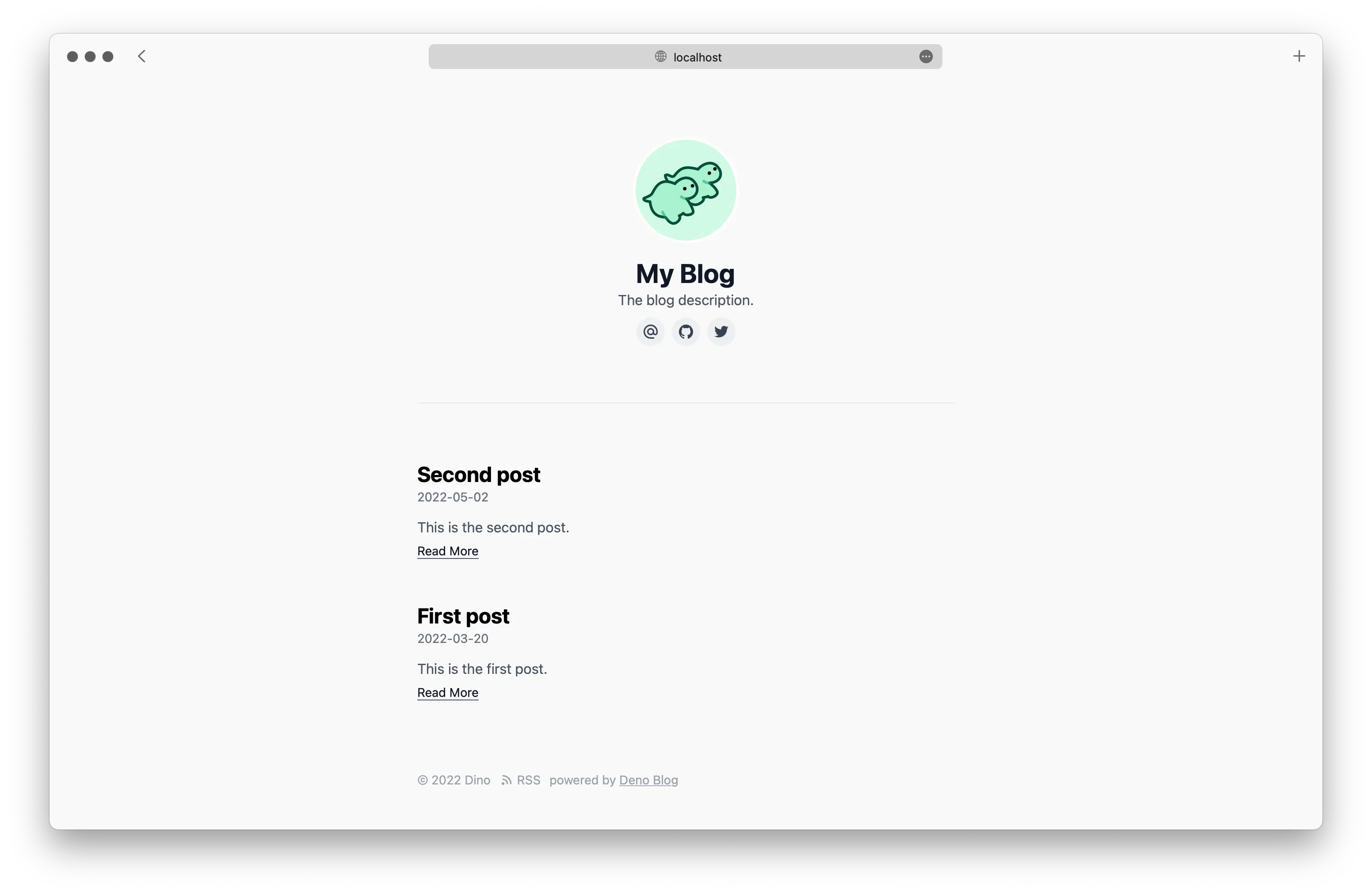A blog running on Deno Deploy.