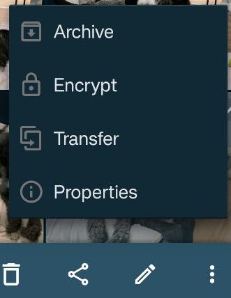 Transferring files in Solid Explorer Transferring files in Solid Explorer.